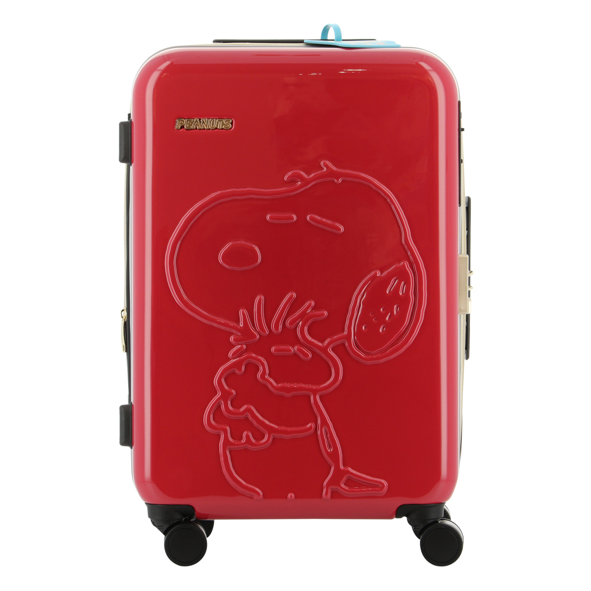 スヌーピー SNOOPY スーツケース 47L 55cm 3.6kg レディース PN-027 PEANUTS ハード ファスナー TSAロック搭載  拡張 1年保証 : pn-027 : サックスバーYahoo!店 - 通販 - Yahoo!ショッピング