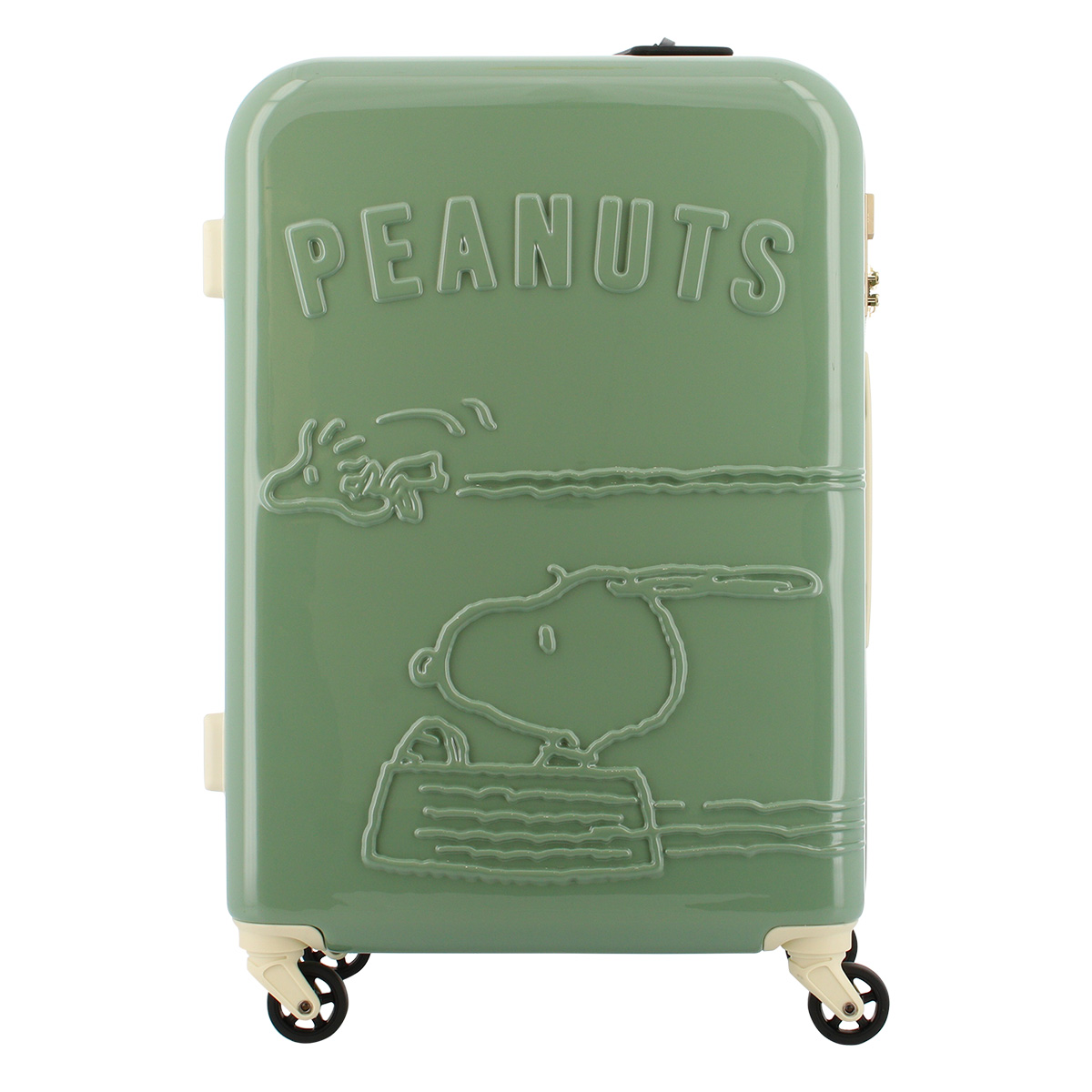 ピーナッツ スーツケース レディース 49L 56cm 3.6kg PN-031 PEANUTS スヌーピー キャラクター キャリーケース ハードキャリー ファスナー 1年保証｜sacsbar｜02