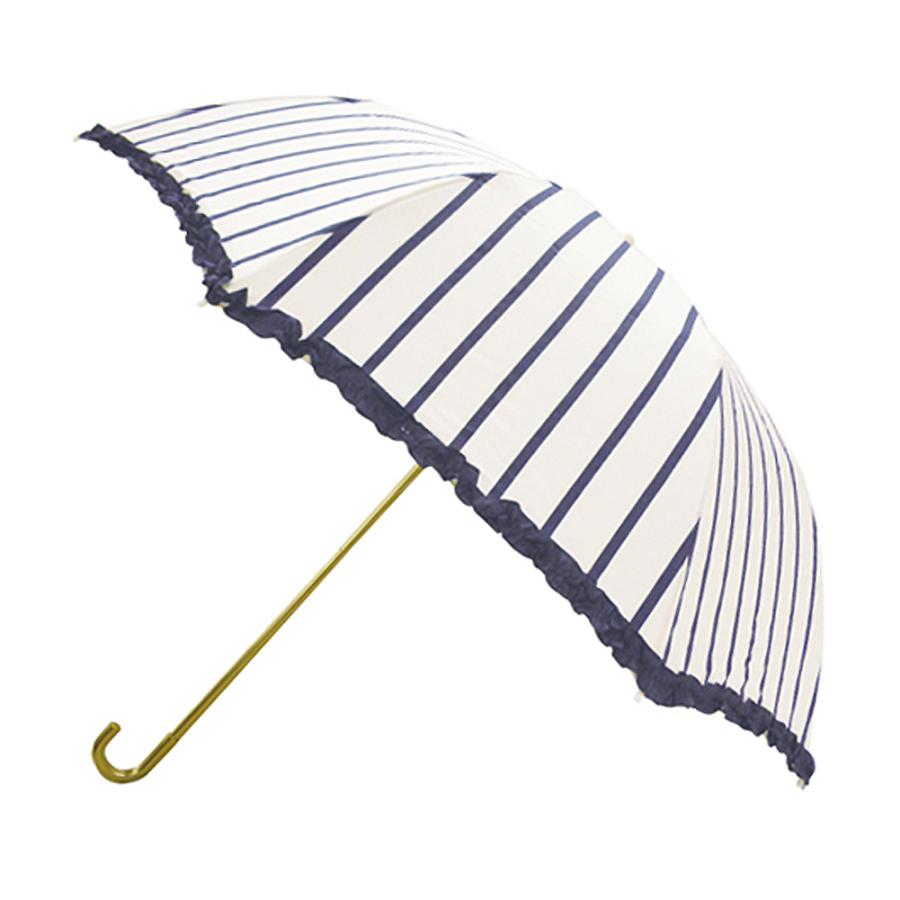 ピンクトリック pink trick 折りたたみ 傘 ストライプ柄 雨傘 日傘 折り畳み傘 晴雨兼用 UVカット 80-89cm_sale｜sacsbar｜02