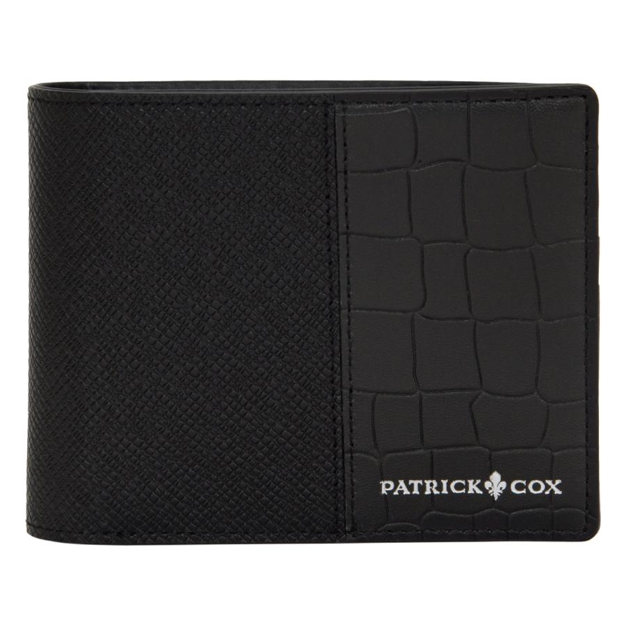 パトリックコックス 二つ折り財布 エンボスレザーコンビネーション PXMW0PS2 PATRICKCOX 札入れ 本革 メンズ レディース｜sacsbar｜02
