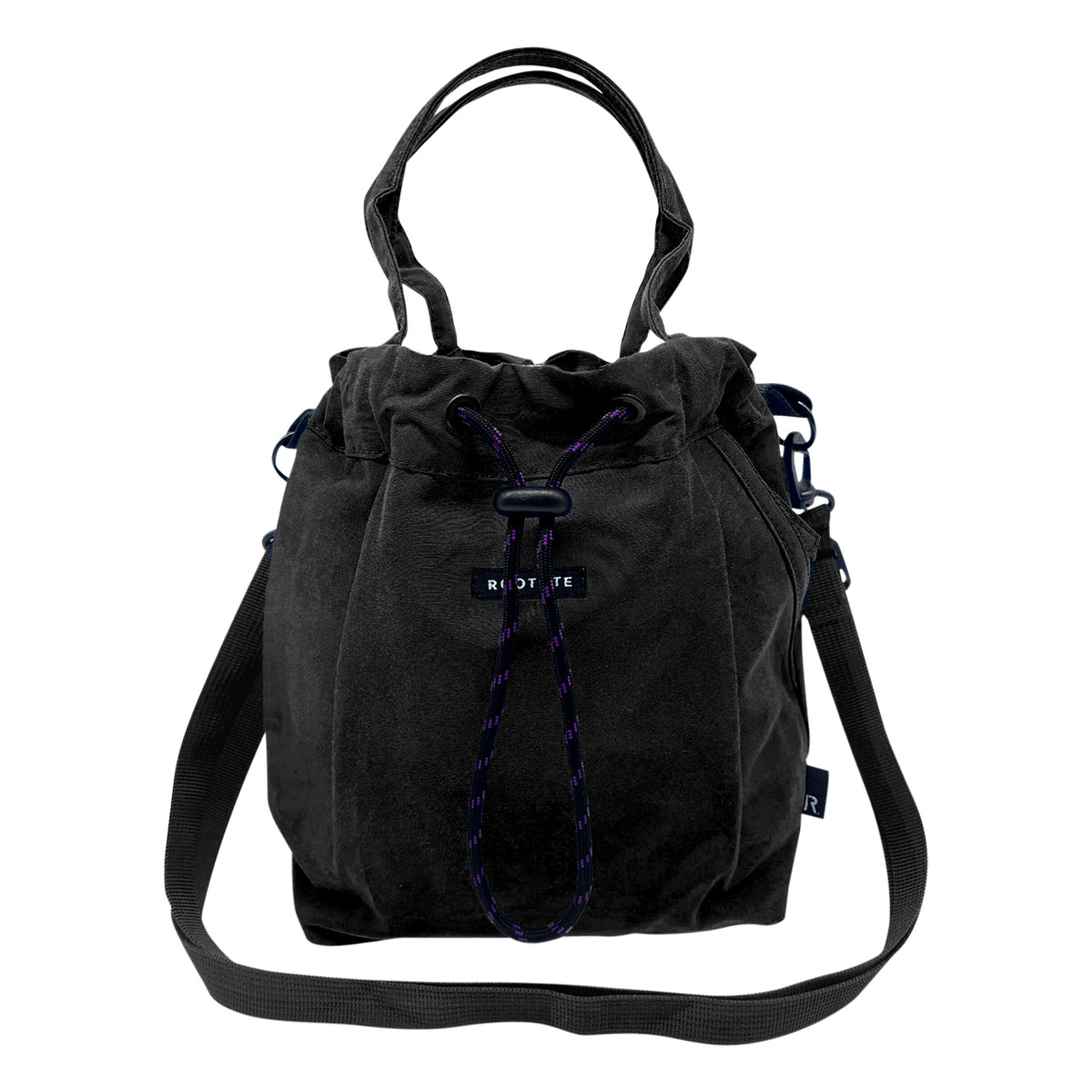 レザー巾着 ROOTOTE（ルートート） 巾着バッグ ショルダーバッグ 2WAY レディース
