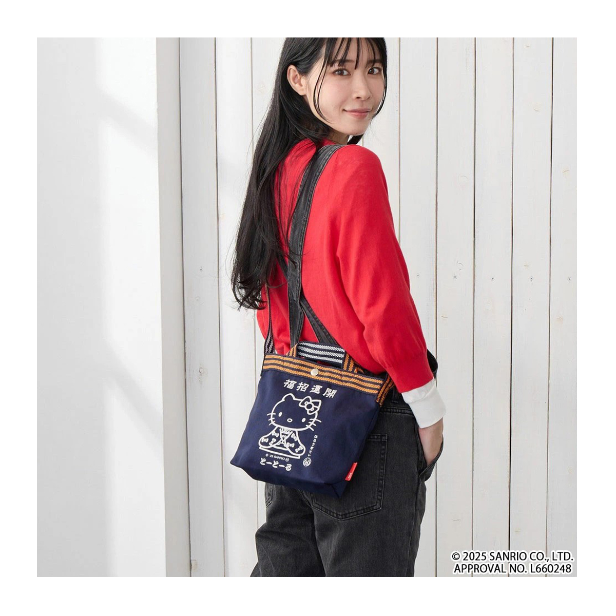 【新品】ルートート RT CJ.デリ キルト ハローキティ ショルダーストラップ ROOTOTE - 【新品】ルートート RT CJ.デリ キルト ハローキティ
