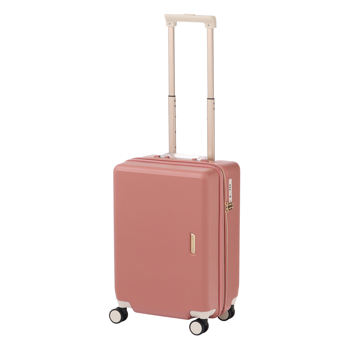 ジュエルナローズ スーツケース 44L 48cm 3.0kg ハードキャリー 機内持ち込み 05201 シャームTR Jewelna Rose  TSAロック搭載 エキスパンダブル キャリーケース
