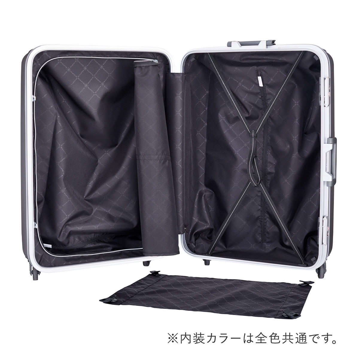 サンコー スーツケース 超軽量 MGC2-69 93L 69cm 4.3kg SUNCO SUPER LIGHTS 極軽 ゴクカル ハード フレーム  キャリーケース キャリーバッグ 双輪キャスター