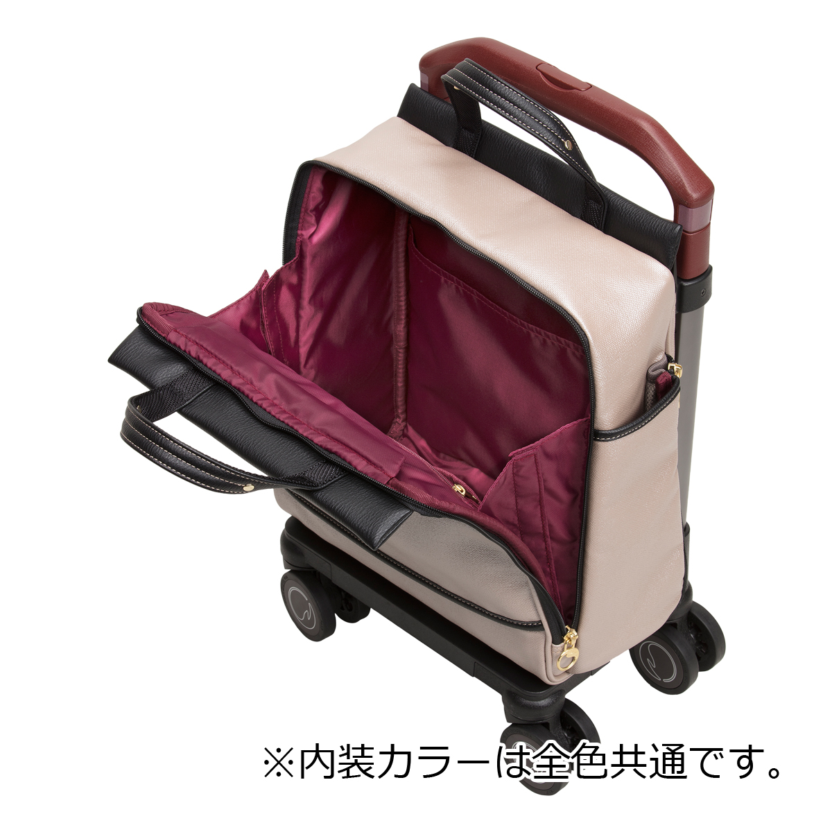ソエルテ ショッピングカート ショッピングキャリー 21L カランド 55793 soelte | キャリーカート キャリーバッグ 買い物キャリー  バッグ取り外し可