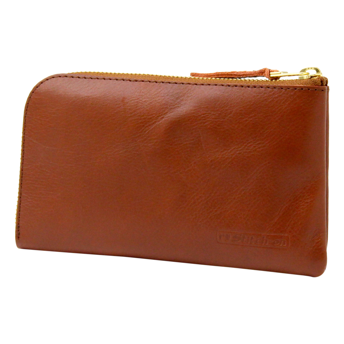 長財布 メンズ 革【52003】Stitch-on ステッチオン レザーウォレット L字ファスナー長財布 日本製 本革 牛革 おしゃれ シンプル かっこいい メンズ レディース 男性 女性 男女兼用 ユニセックス 旅行 ショッピング 通勤 通学 プレゼント ギフト Stitch-on（ステッチオン） 長財布 L字ファスナー メンズ 52003 日本製