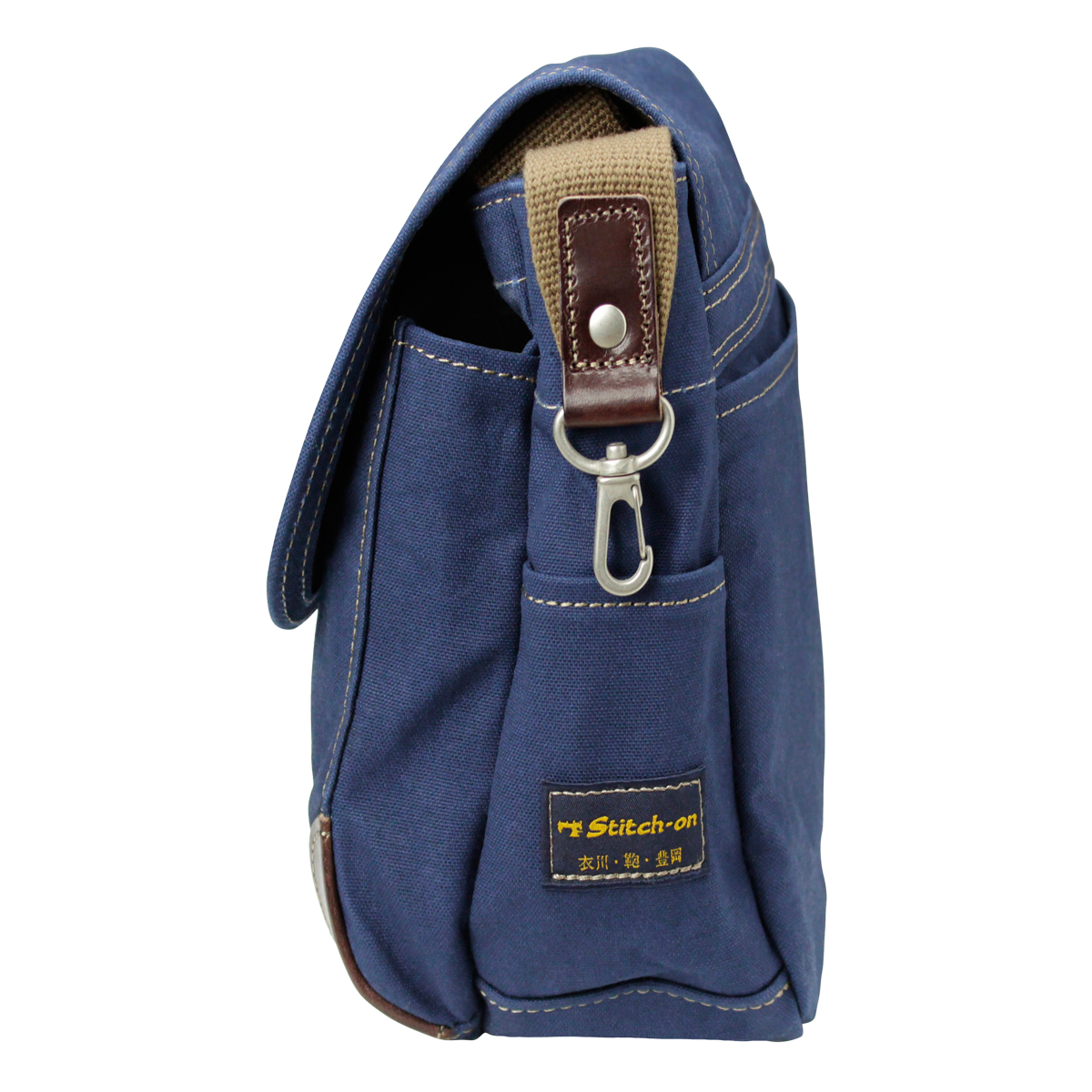 Stitch-on（ステッチオン） ショルダーバッグ 帆布シリーズ メンズ