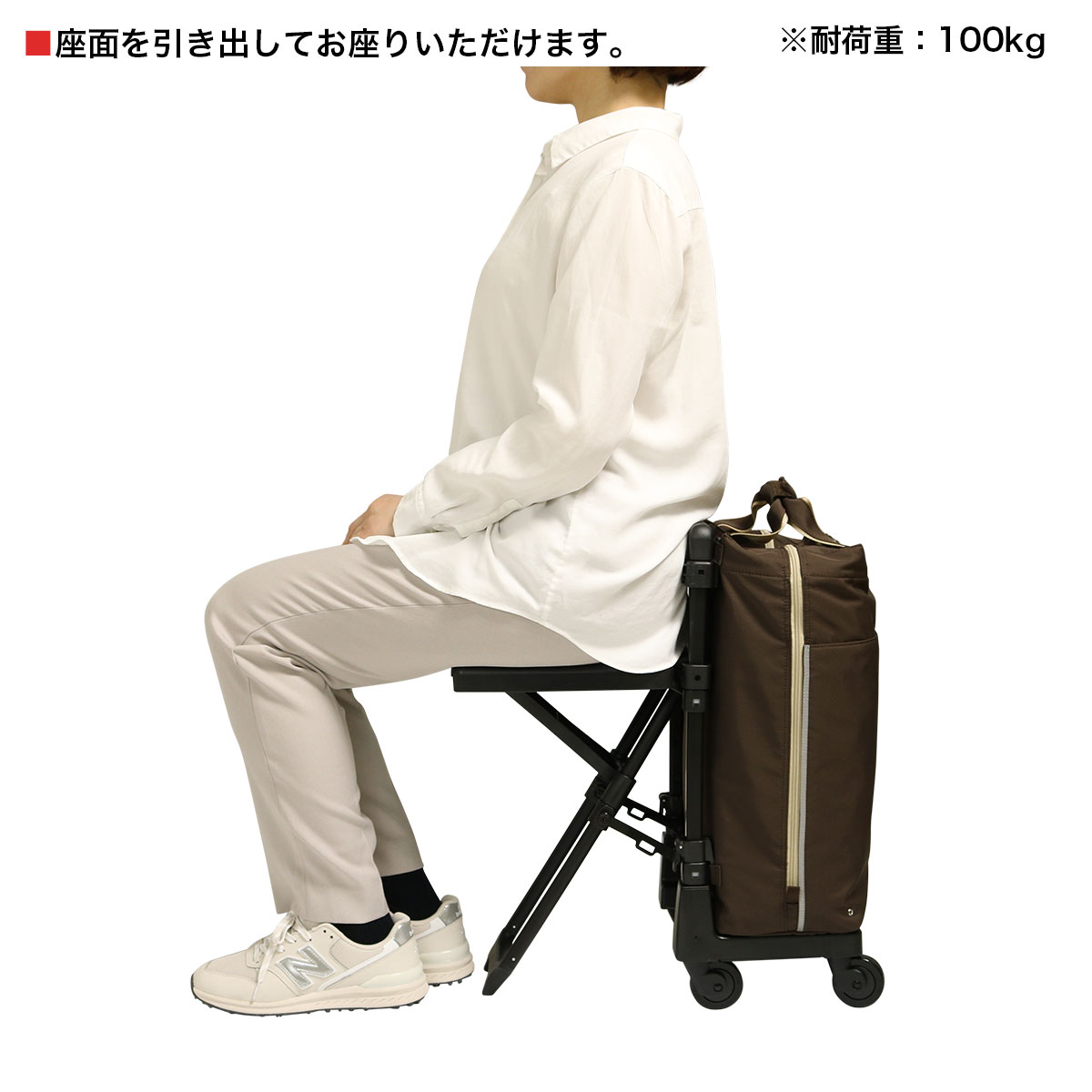 スワニー ショッピングカート 19L 55cm 3.2kg ショッピングキャリー