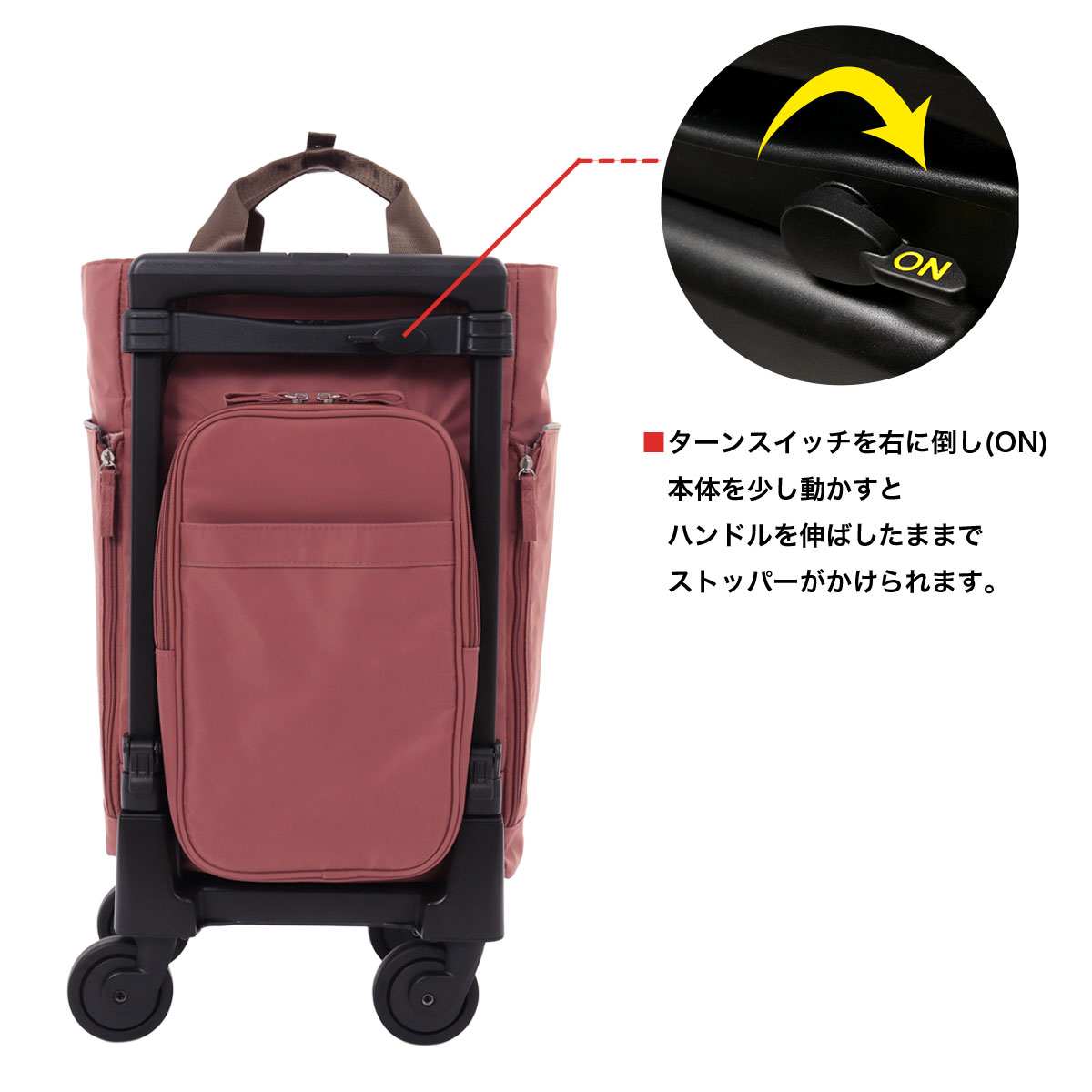 タイムセール　良品　SWANY バッグの通販 楽天市場】スワニー スワニー　キャリーバッグ 旅行かばん・小分けバッグ