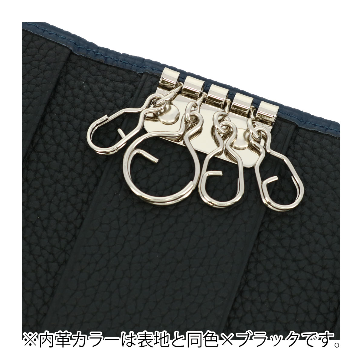 TAKEO KIKUCHI（タケオキクチ） キーケース 本革 4連 コンパクト 三