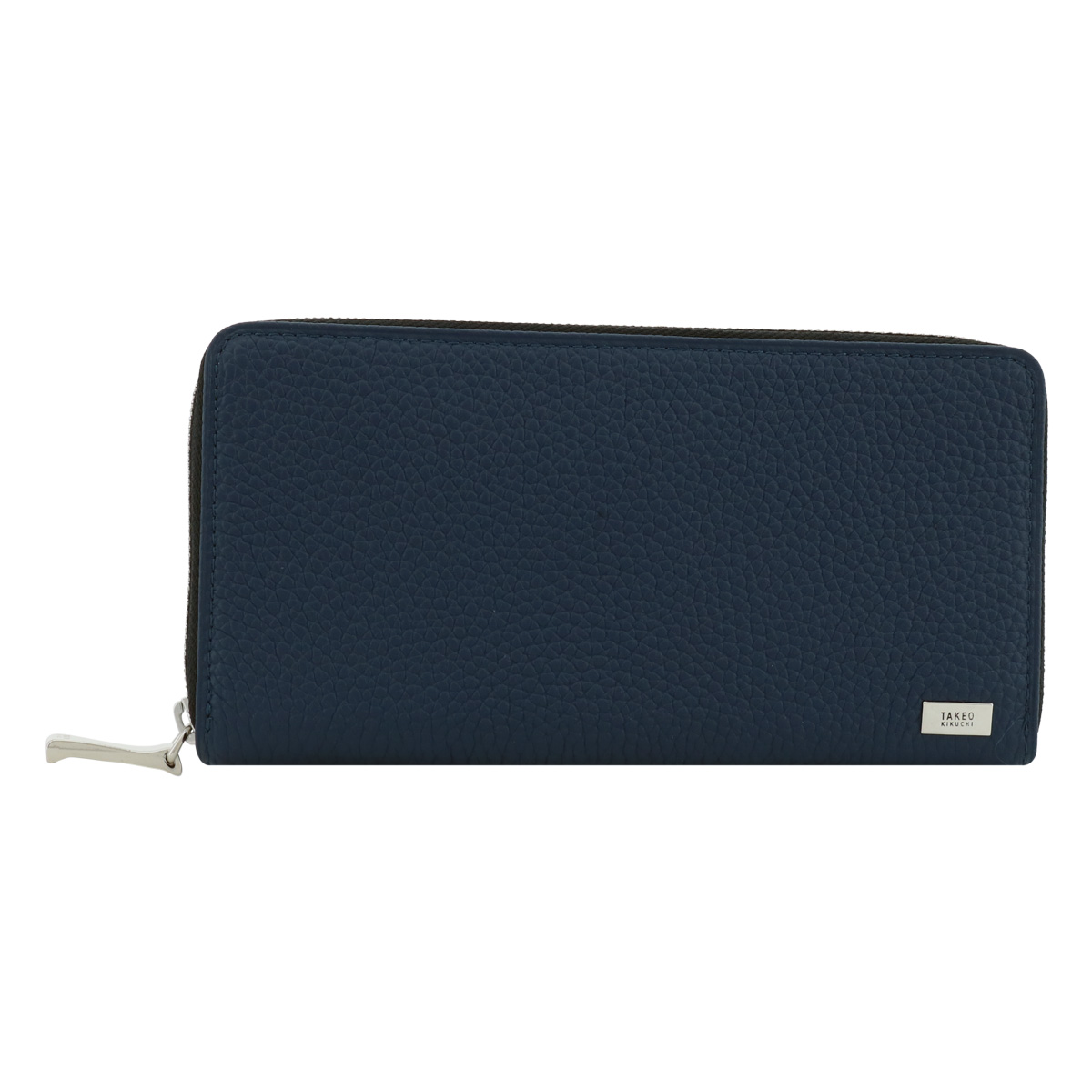 TAKEO KIKUCHI（タケオキクチ） 長財布 ラウンドファスナー 本革 薄型