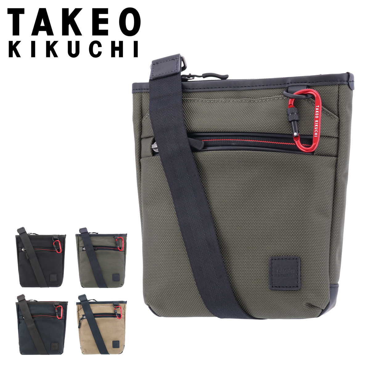TAKEO KIKUCHI タケオキクチ タケオ キクチ スプリット ミニショルダーバッグ 743113 ikt02 TAKEO KIKUCHI（タケオキクチ） ショルダーバッグ スプリット メンズ
