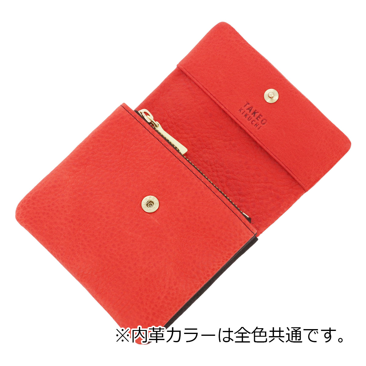 TAKEO KIKUCHI（タケオキクチ） ミニ財布 小銭入れ マルチケース 本革