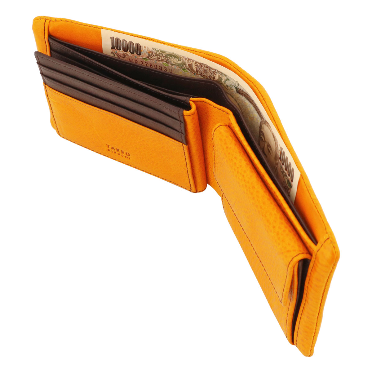 TAKEO KIKUCHI（タケオキクチ） 財布 二つ折り 本革 メンズ 761603