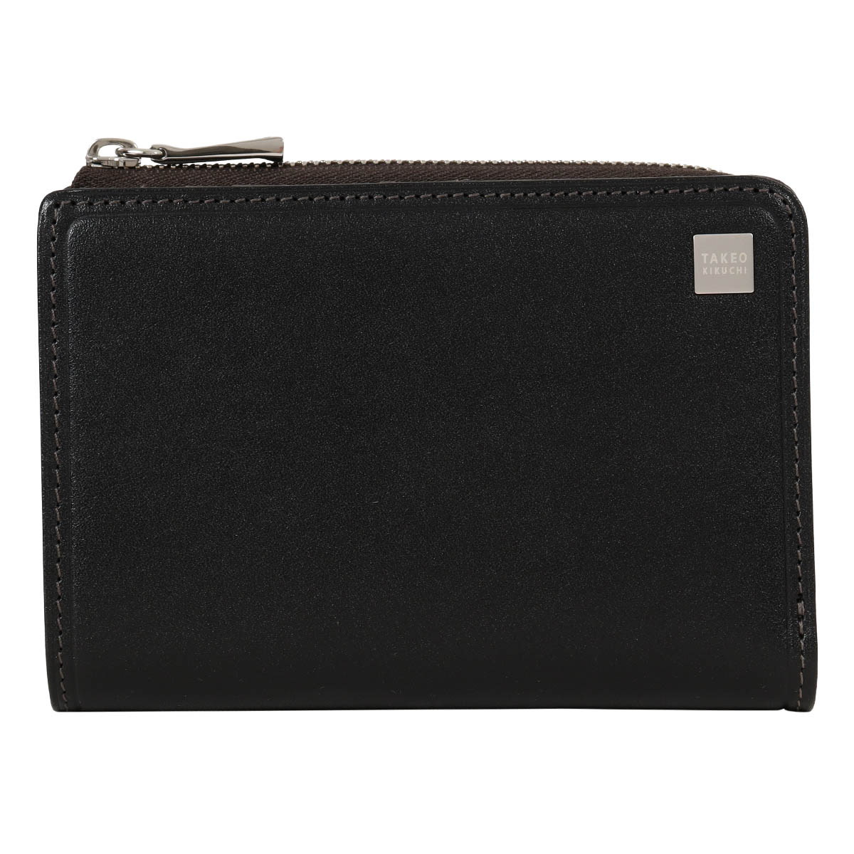 チョコ　ミドルウォレット TAKEO KIKUCHI（タケオキクチ） ミドルウォレット セミ長札 メンズ