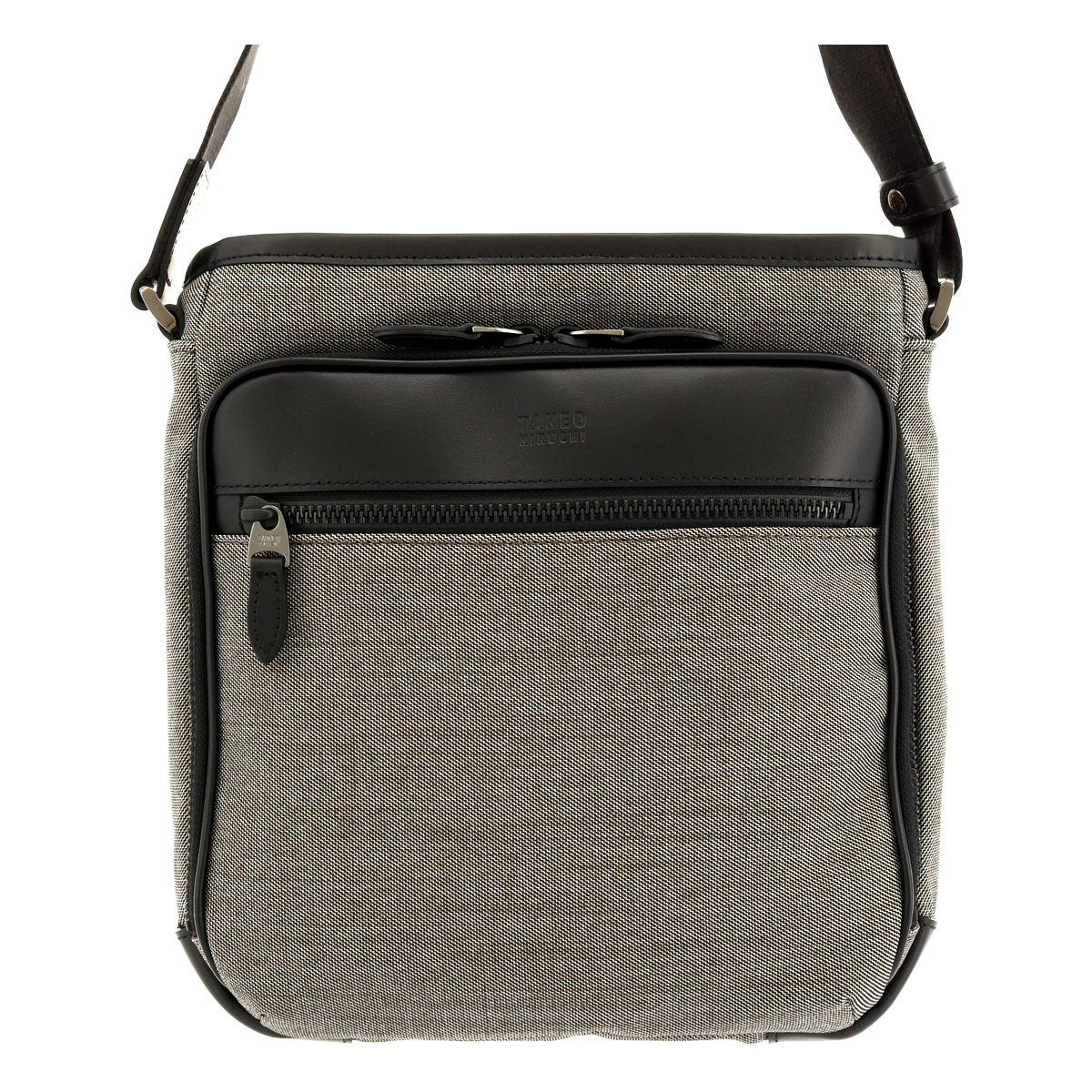 TAKEO KIKUCHI タケオキクチ タケオ キクチ クエスト ショルダーバッグ タテ型 B5 786102 ikt02 TAKEO KIKUCHI（タケオキクチ） ショルダーバッグ B5 クエスト メンズ