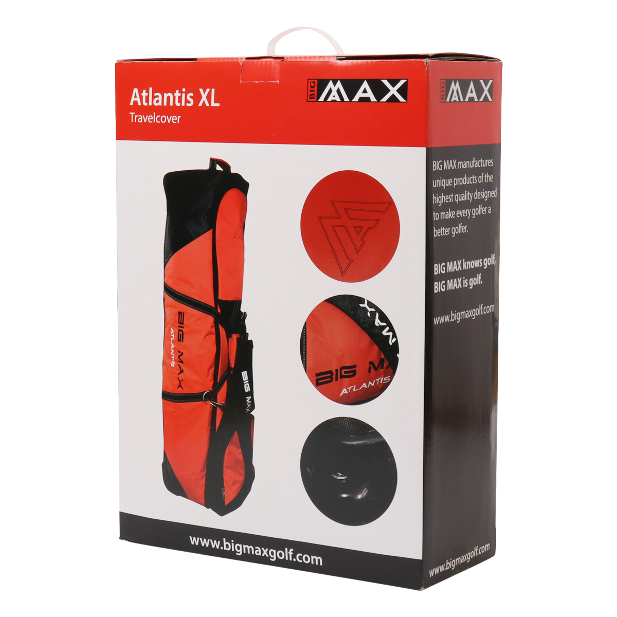 BIG MAX ATLANTIS XL ゴルフトラベルカバー　TC3003-B ビッグマックス キャスター付きトラベルカバー アトランティス TC3003B