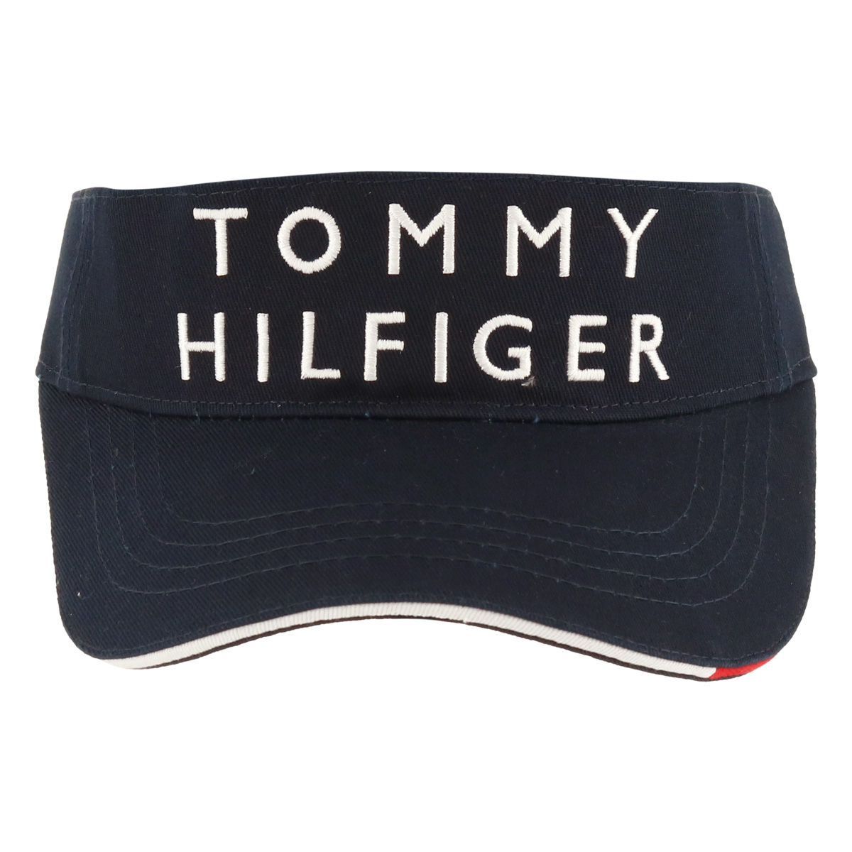 トミーヒルフィガー ゴルフ サンバイザー 帽子 レディースTHMB225F Tommy Hilfiger│コットン サイズ調節可能｜sacsbar｜04