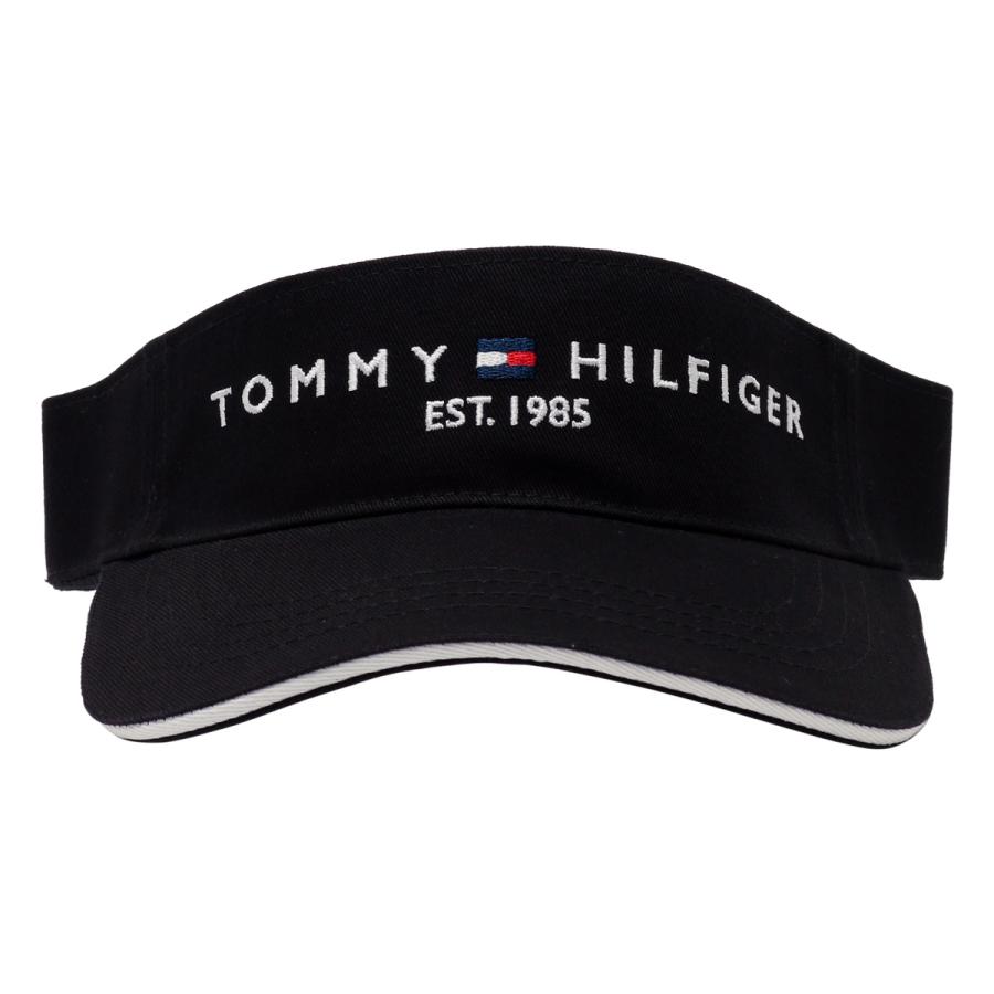 トミー ヒルフィガー ゴルフ サンバイザー 帽子 メンズ レディース THMB3F52 TOMMY HILFIGER GOLF サイズ調整可能 日除け 暑さ対策｜sacsbar｜03
