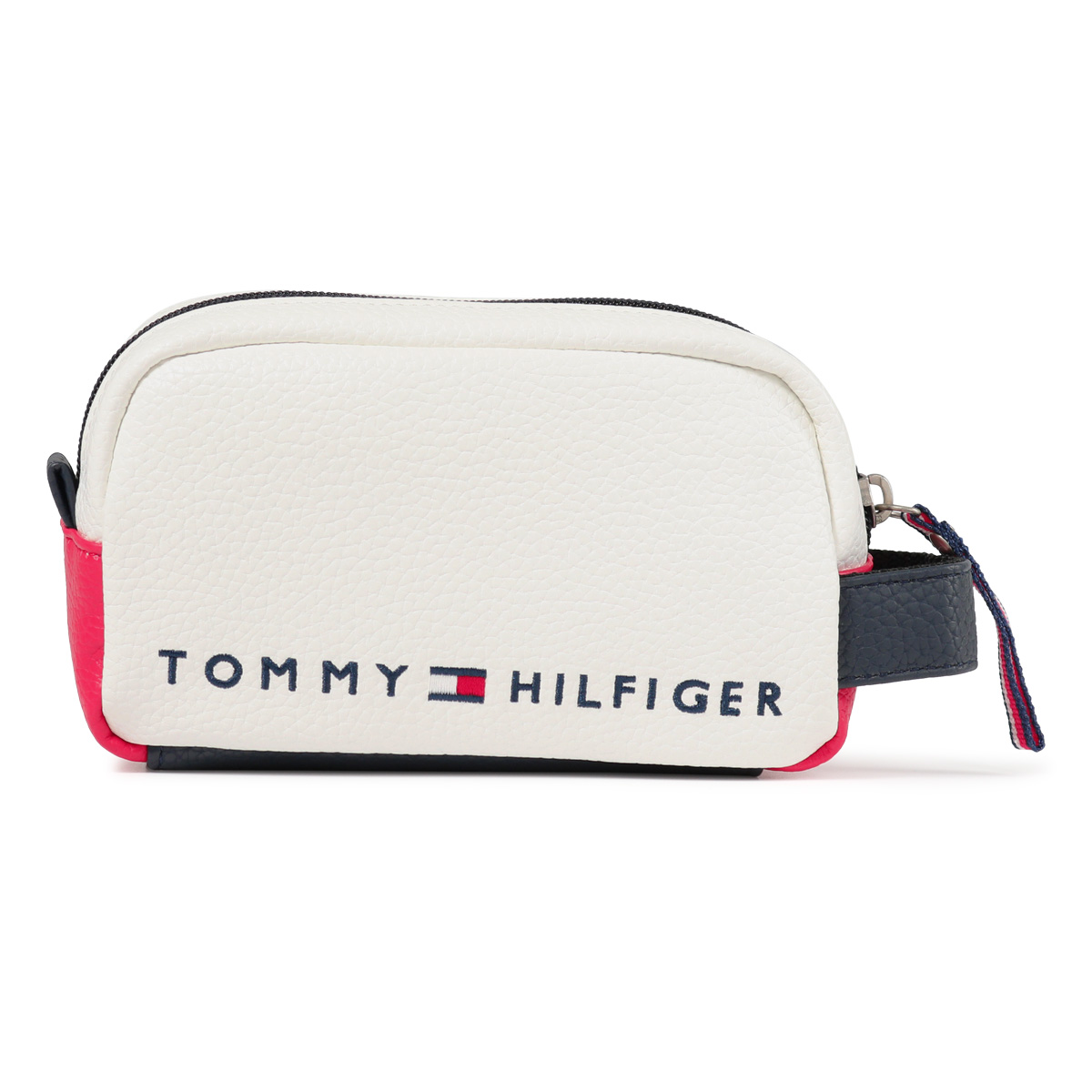 トミーヒルフィガー ゴルフ ポーチ ラウンドポーチ カートポーチ ゴルフポーチ メンズ レディースTHMG1FBH Tommy Hilfiger  FACE 小物入れ