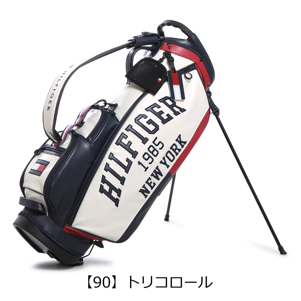 お気に入りの トミーヒルフィガー キャディバッグ golf 新品