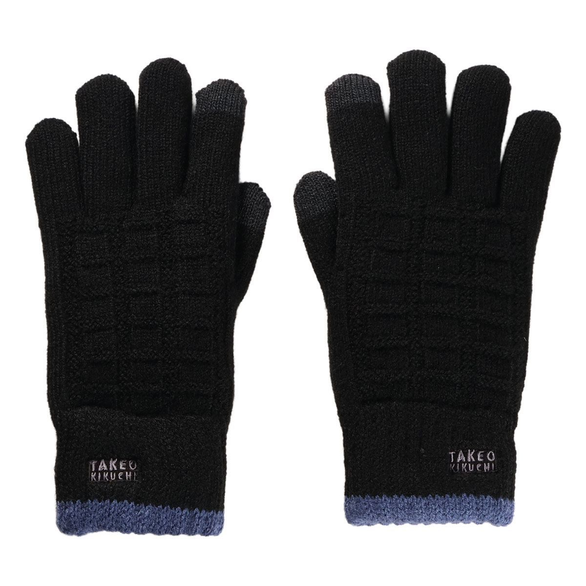 TAKEO KIKUCHI（タケオキクチ） 手袋 ニット スマートフォン対応