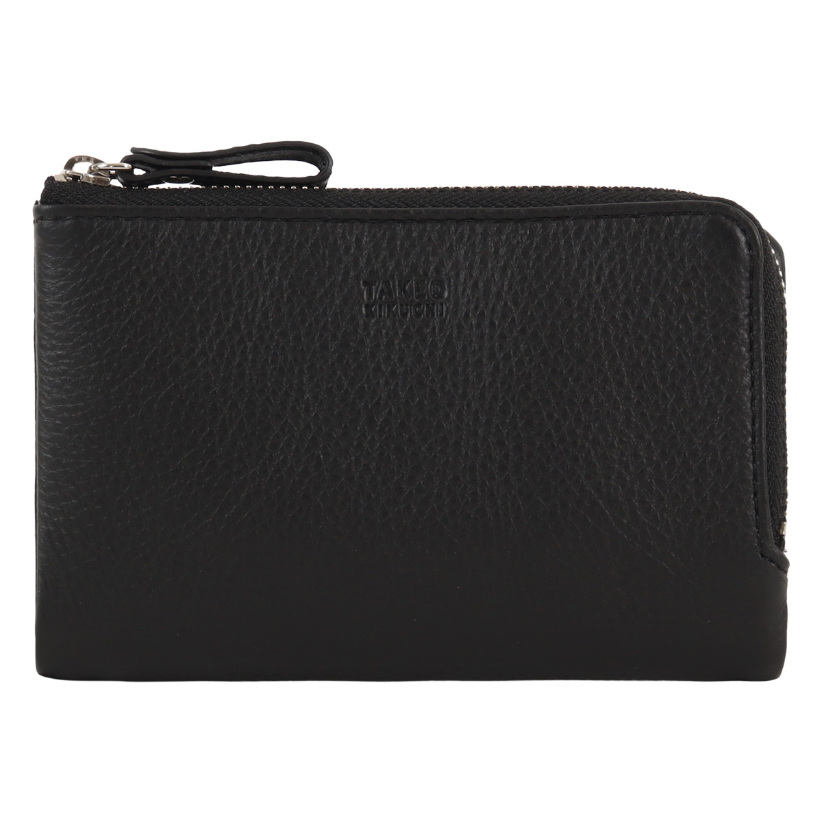 TAKEO KIKUCHI（タケオキクチ） ミドルウォレット 二つ折り財布 本革