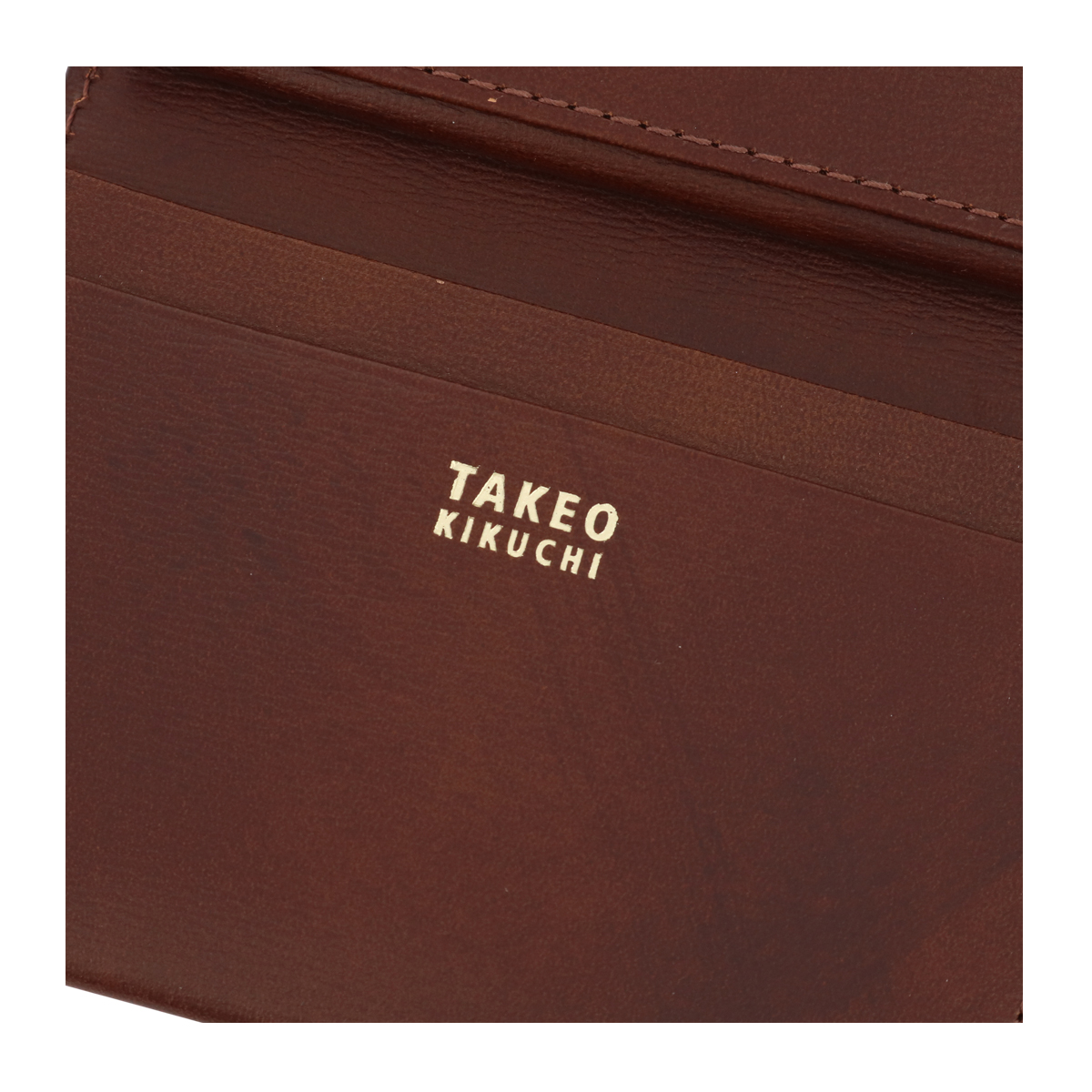 【未使用級】タケオキクチ トートバッグ ブラウン パスケース付 A4 【5】 TAKEO KIKUCHI（タケオキクチ） パスケース 本革 ルーナ 7075121 TAKEO