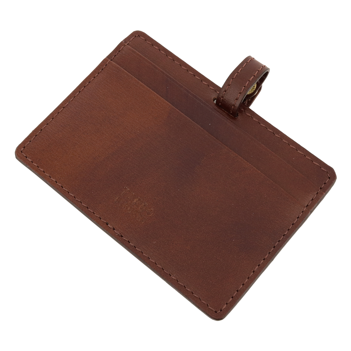 TAKEO KIKUCHI（タケオキクチ） パスケース IDケース 本革 メンズ