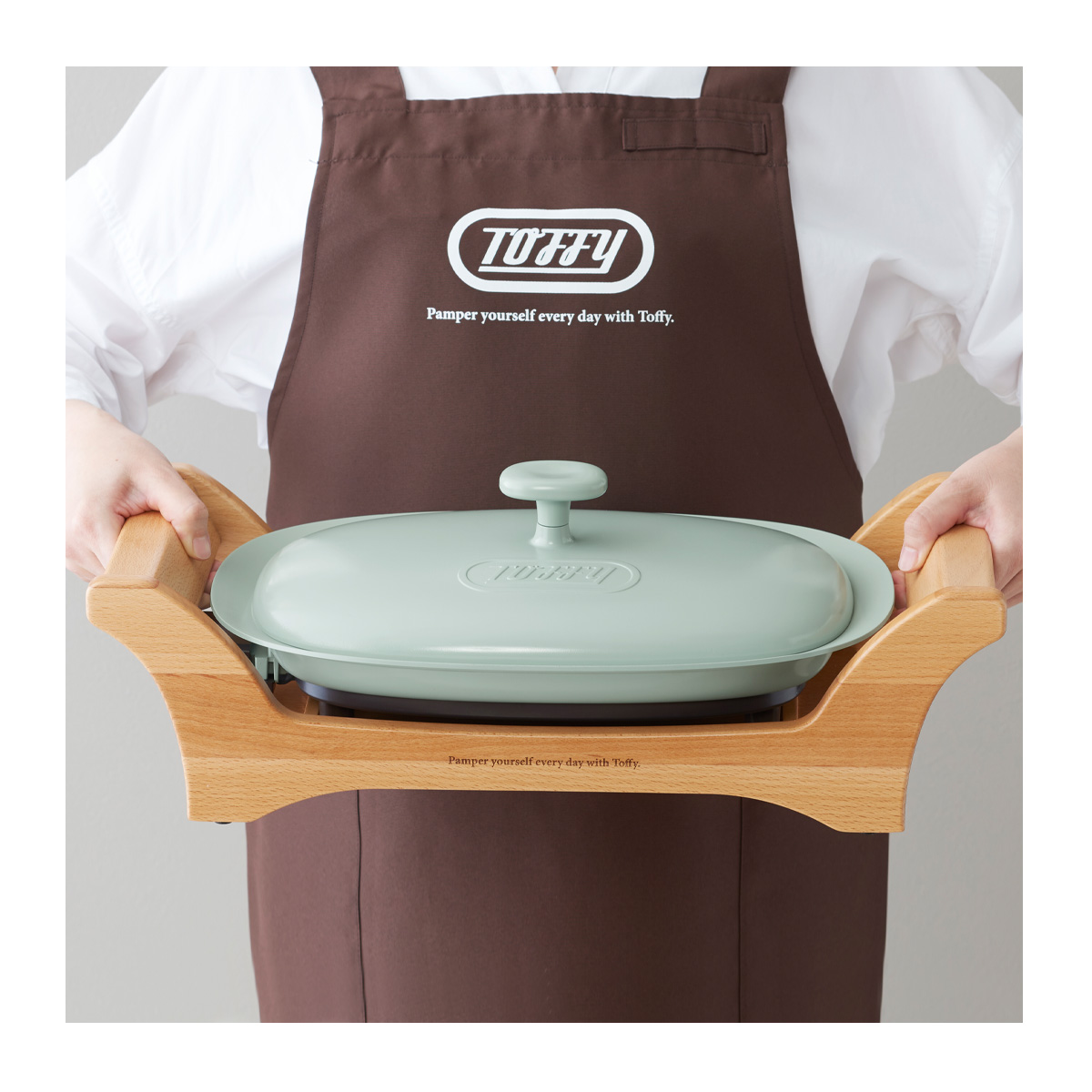 Toffy トフィー ホットプレート K-GP1 オーバルグリルプレート 電気鍋