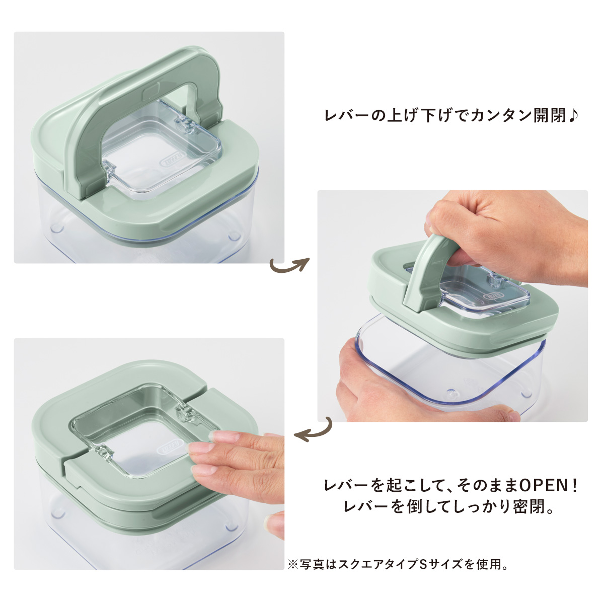 Toffy トフィー 保存容器 フードキャニスター スリム S 700ml K-KU21-S