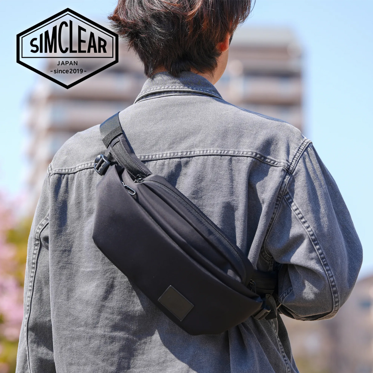 AFB ワンショルダー SIMCLEAR（シムクリア） ショルダーバッグ ボディバッグ ウエスト