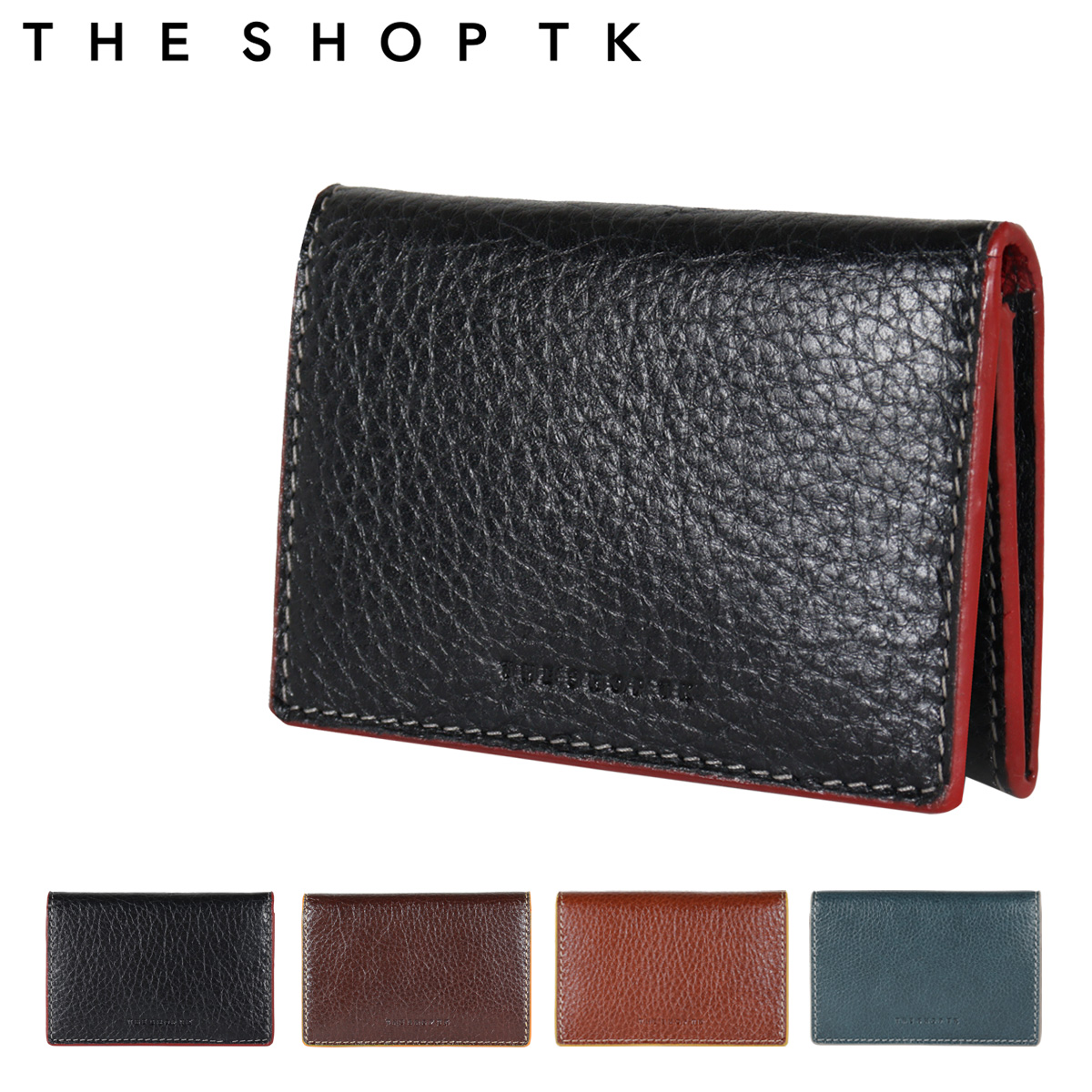 T.Kさま専用 THE SHOP TK ザ・ショップ・ティーケー 名刺入れ 本革 メンズ