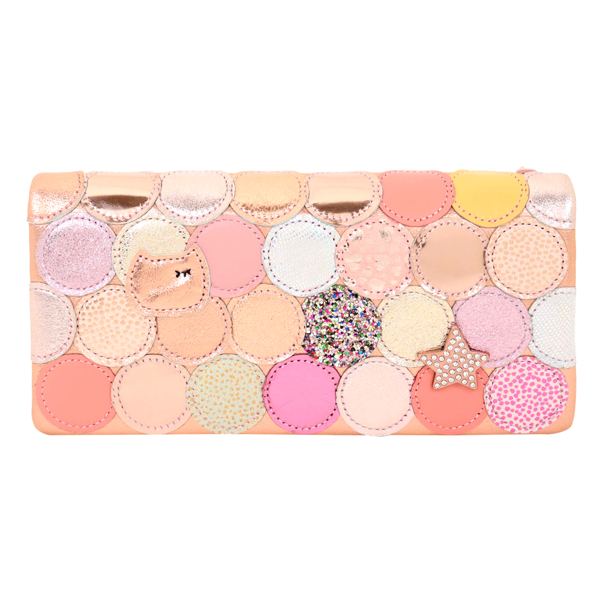 ツモリチサト キャリー 長財布 かぶせ 本革 tsumori chisato CARRY 