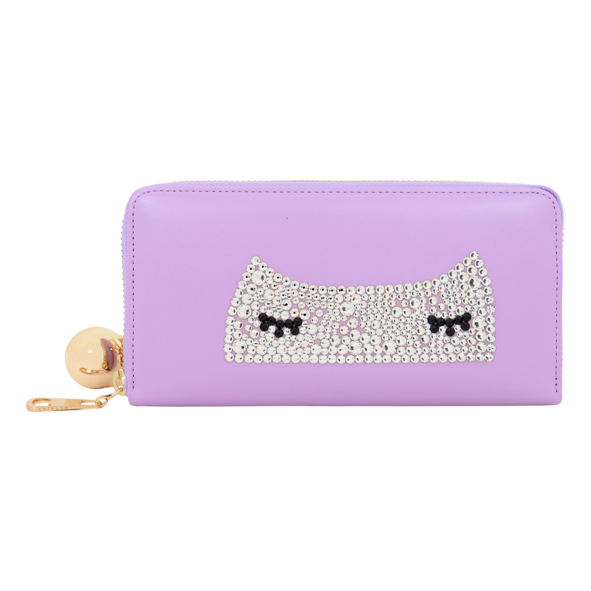ツモリチサト 長財布 紫 猫 tsumori chisato carry 未使用 - 長財布
