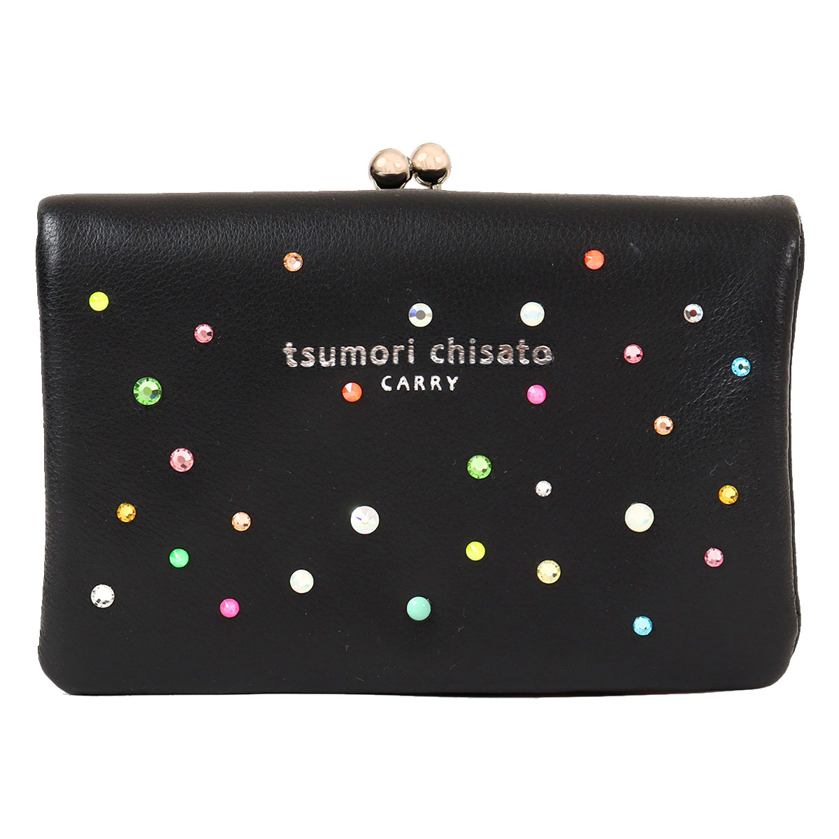 ともきち　レディース　BLK M tsumori chisato CARRY（ツモリチサトキャリー） ツモリチサト がま口