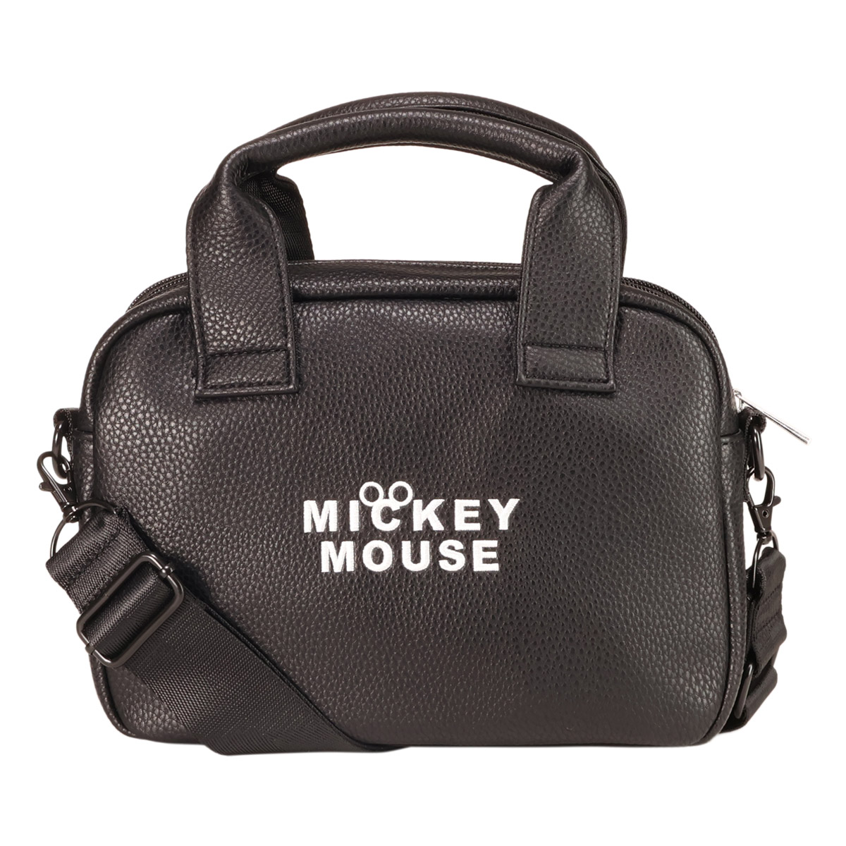 ディズニー ゴルフ MONOCHROME FUNCTIONAL BAG ラウンドバッグXYMG5FB3 Disney ミッキーマウス 2WAY ショルダーバッグ カートバッグ ミニバッグ ハンドバッグの画像
