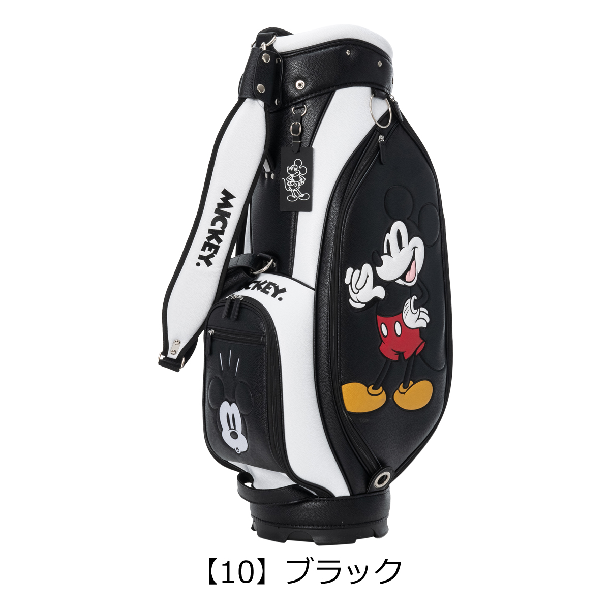 【未使用】Disney軽量スタンドキャディバッグ ミッキーマウス　9.0型 Disney（ディズニー） ゴルフ ミッキーマウス キャディバッグ 9.0型 46