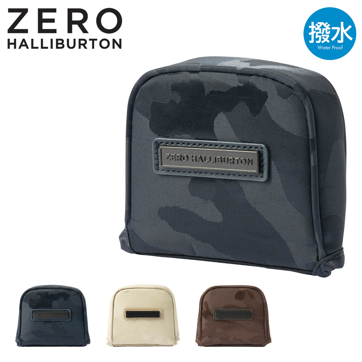 ともZERO HALLIBURTON パターカバーセット ゼロハリバートン ZERO HALLIBURTON Cordura パターカバー マレット