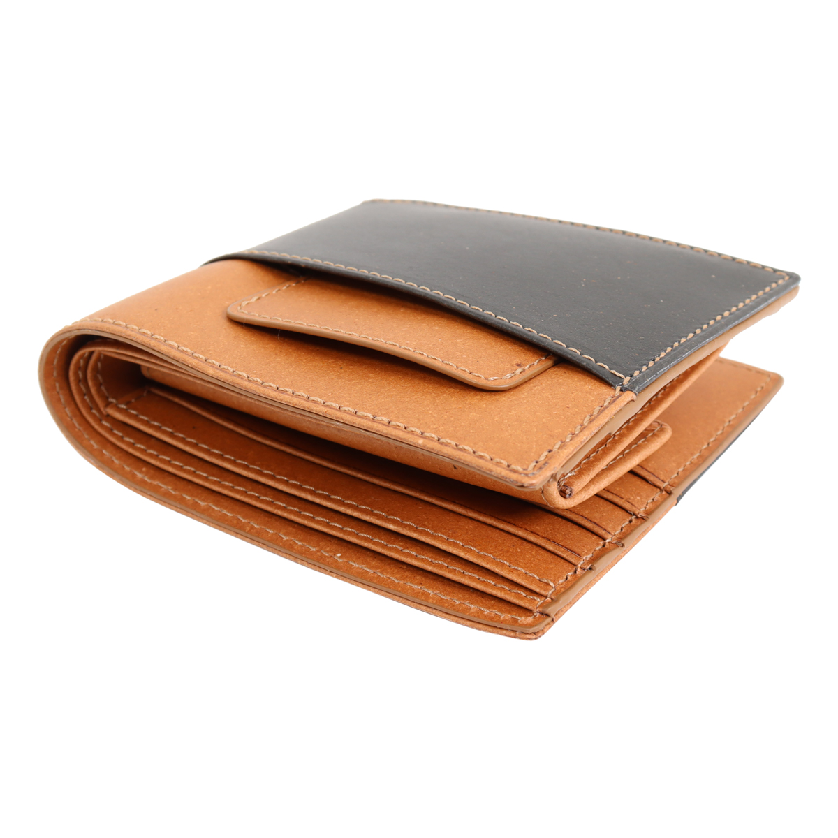 BAGGY PORT（バギーポート） 二つ折り財布 リサイクルレザー メンズ