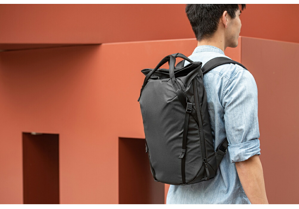 PeakDesign ピークデザイン エブリデイ トートパック 20L ブラック Peak Design ピークデザイン(peak design) エブリデイ トート