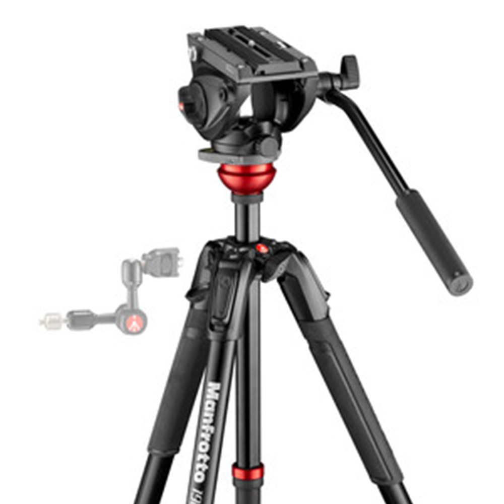 マンフロット（Manfrotto）MVH500AHビデオ雲台+レベリング付きアルミ