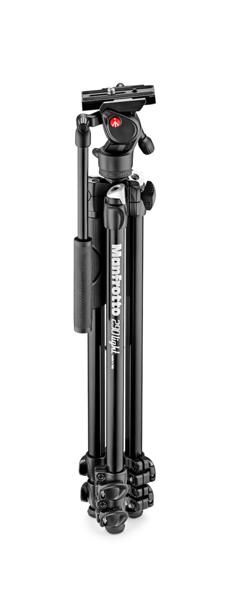 マンフロット 三脚 290LIGHT + MVH400AH MK290LTA3V Amazon.com : Manfrotto MK290LTA3-V, Kit 290 Light with Video