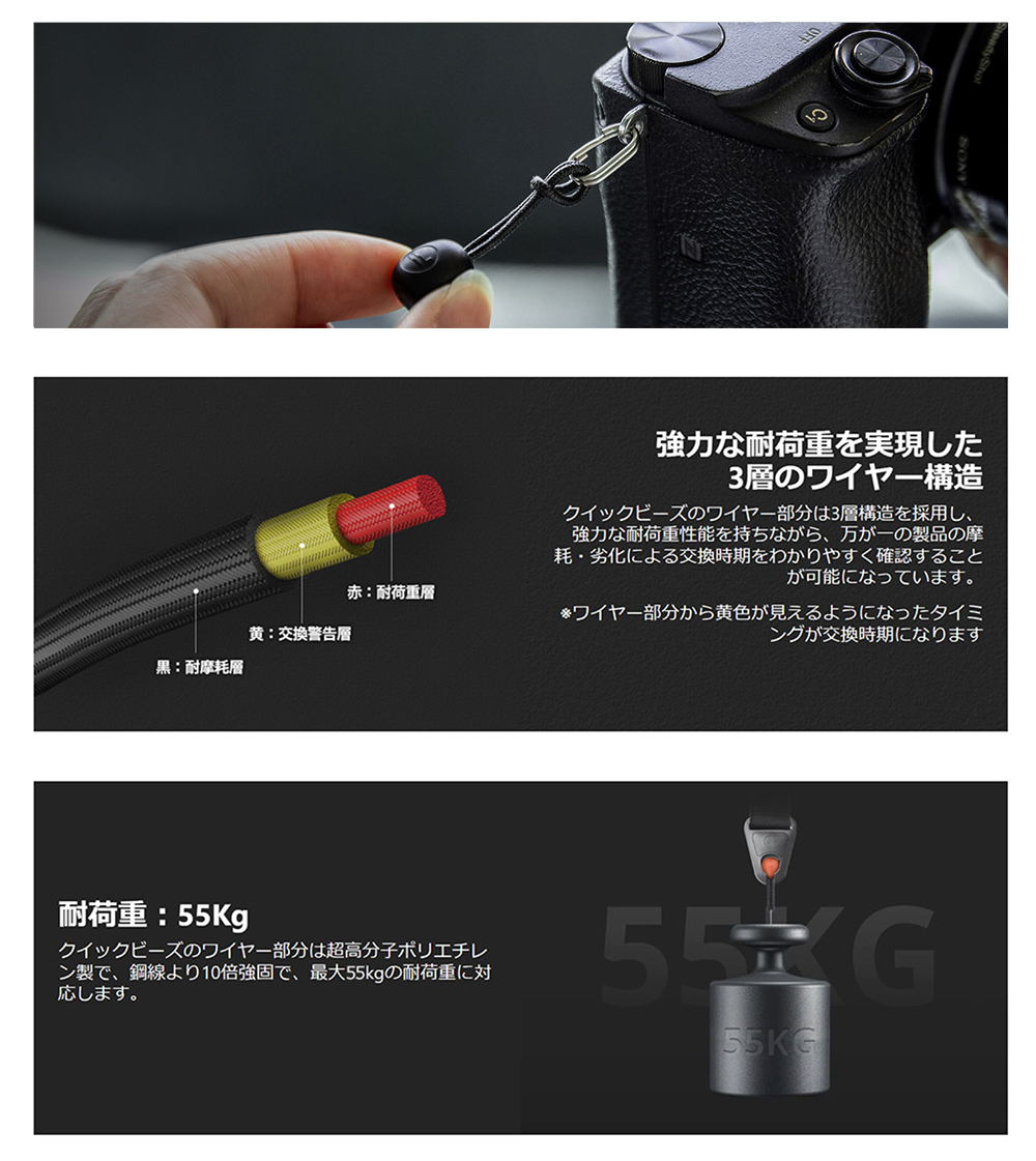 PGYTECH カメラリストストラップ アースブラウン P-CB-124 : サエダ