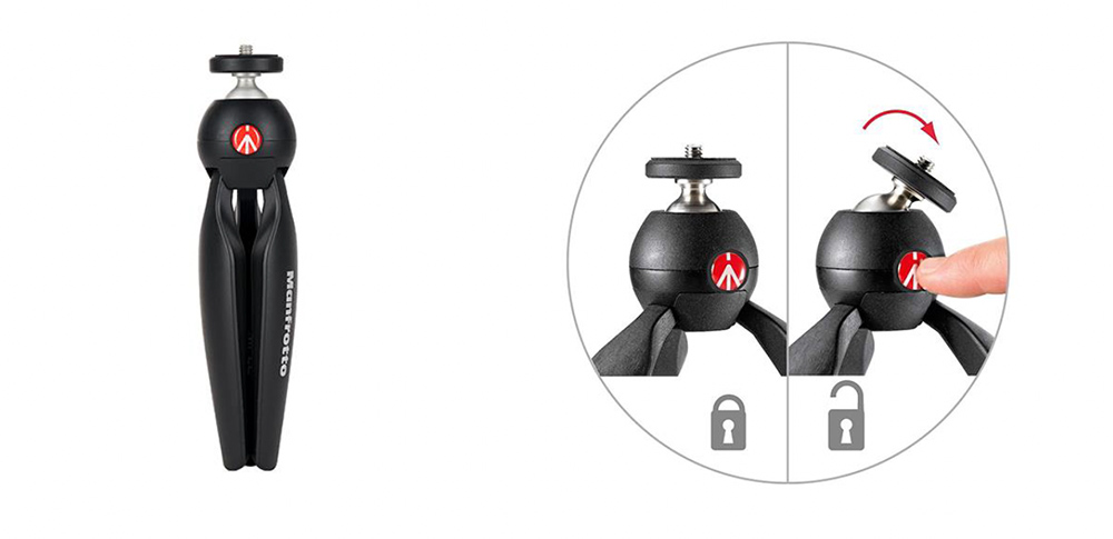 Manfrotto マンフロット（Manfrotto）PIXI MII Smart（ミニ三脚+