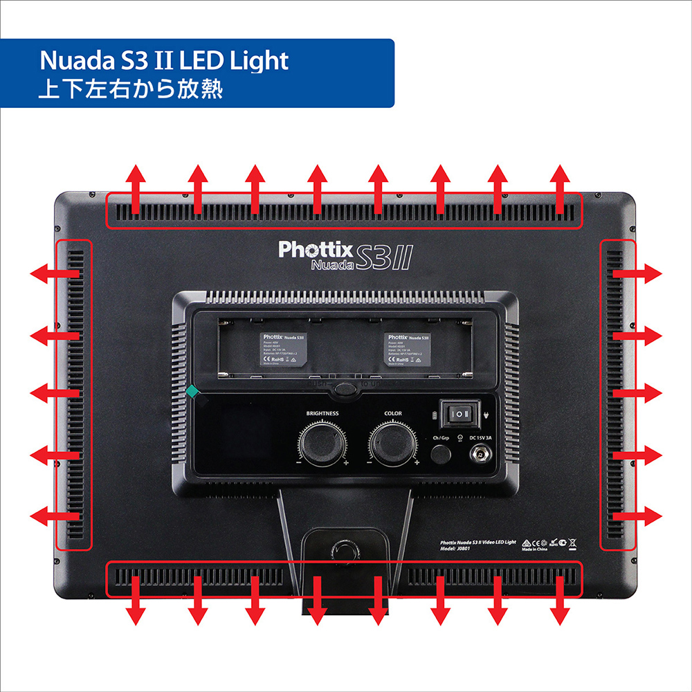 Phottix(フォティックス) Nuada S3II LED Light (ヌアダ S3II LEDライト) : 4894609814221 :  サエダオンラインショップ - 通販 - Yahoo!ショッピング