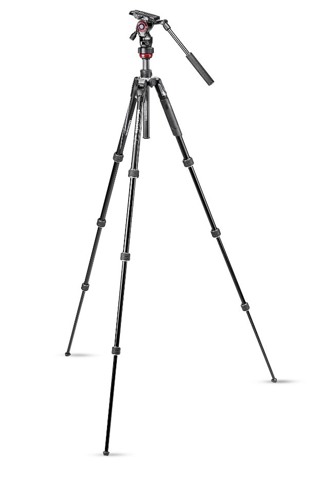 Manfrotto（マンフロット） befree live アルミニウムT三脚ビデオ雲台