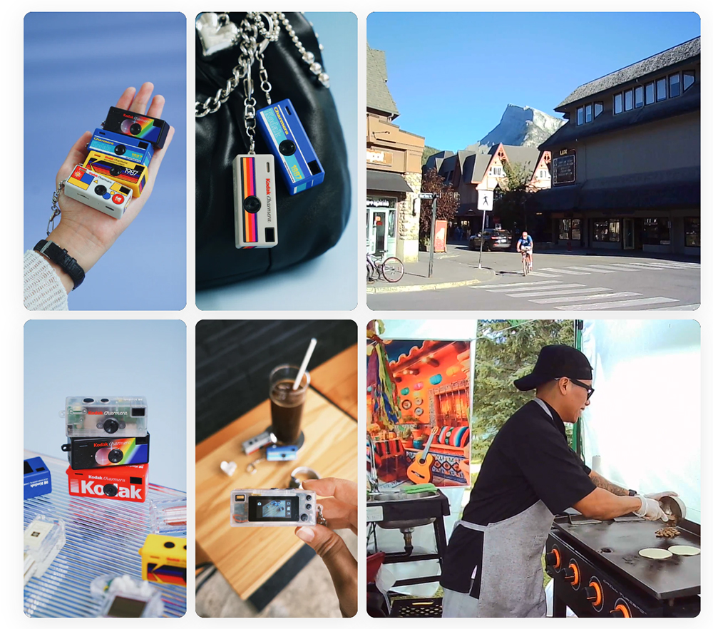 Kodak (コダック) CHARMERA チャーメラ キーチェーン デジタルカメラ