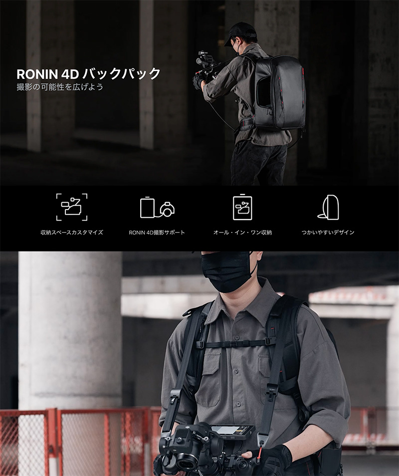 PGYTECH Backpack for DJI Ronin 4D P-CB-245