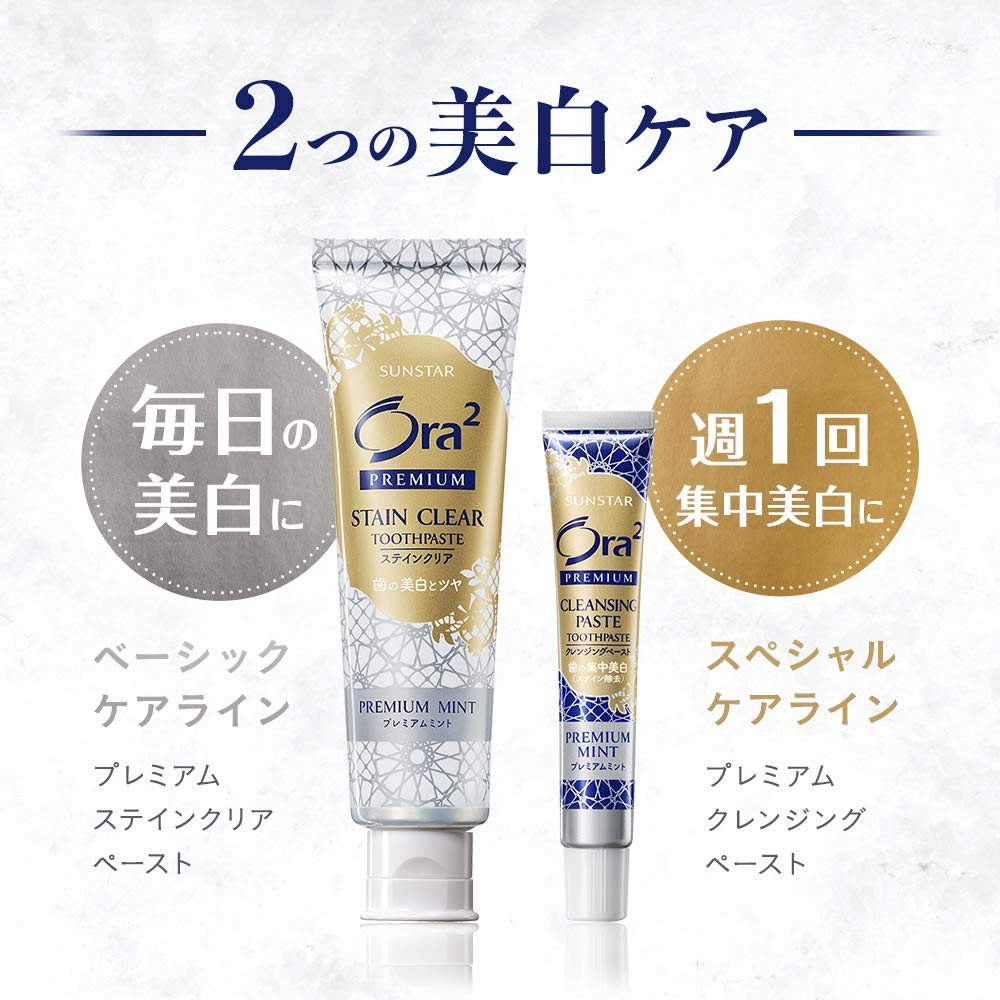 週1回の歯の集中美白ケア Ora2 オーラツー プレミアム